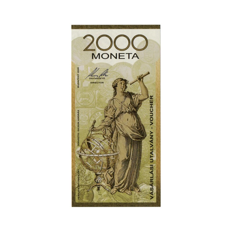 2000 moneta utalvány