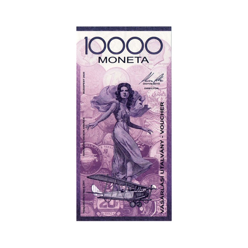 10 000 moneta utalvány