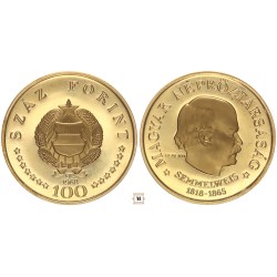 100 forint Semmelweis 1968 BP