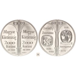 2x2000 forint Lórántffy Zsuzsanna 2000 BP