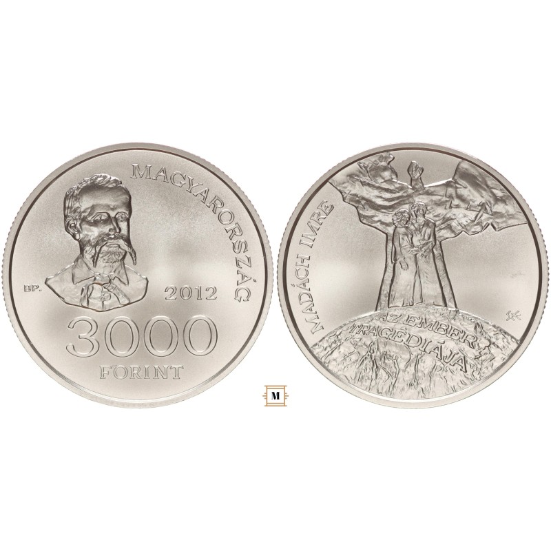 3000 forint Madách: Az ember tragédiája 2012 BP