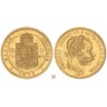 Ferenc József 20 frank 8 forint 1875 KB