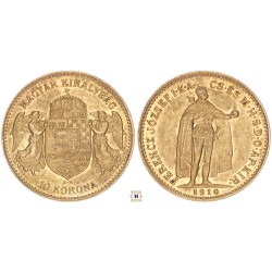 Ferenc József 10 korona 1910 KB