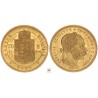 Ferenc József 20 frank 8 forint 1872 KB