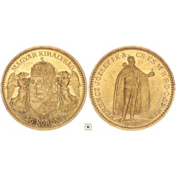 Ferenc József 20 korona 1897 KB