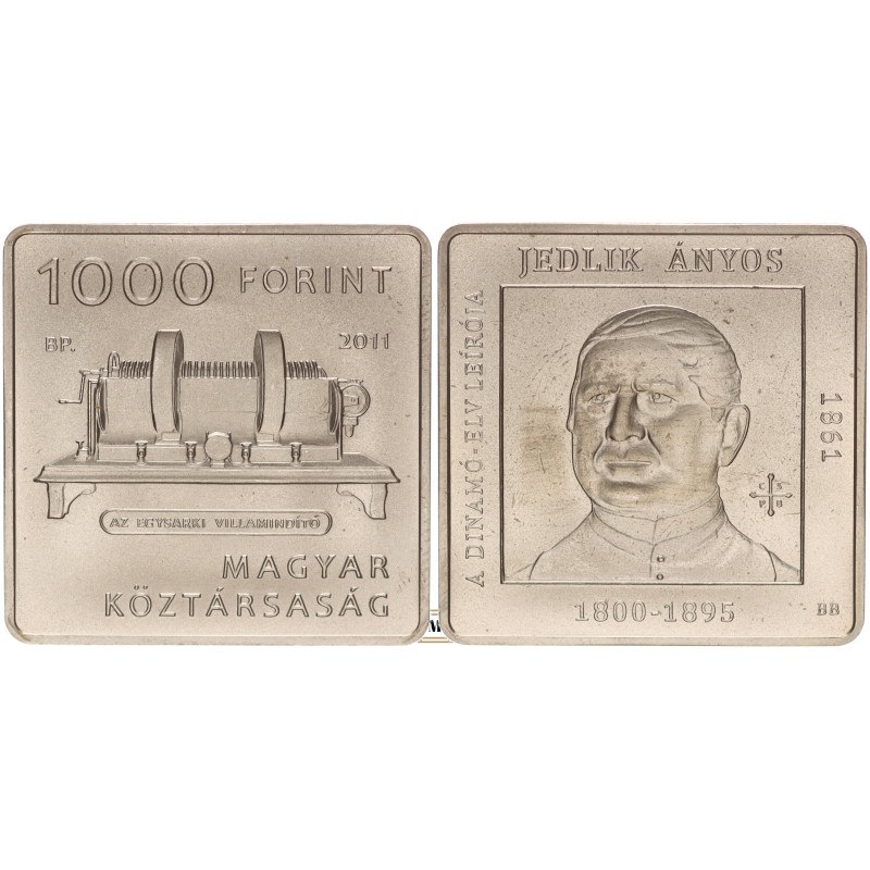 1000 Forint Jedlik Ányos 2011 BP