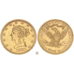 USA 10 dollár 1881 Philadelphia