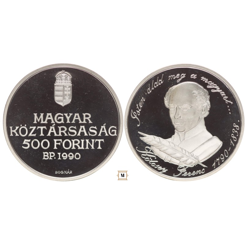 500 forint Kölcsey Ferenc 1990 BP