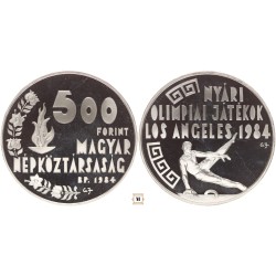 500 forint Nyári Olimpia - Los Angeles 1984 BP