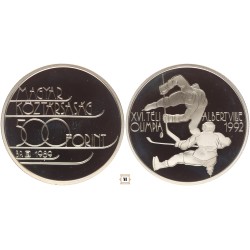 500 Forint XVI.Téli Olimpia - Albertville'92 1989 BP
