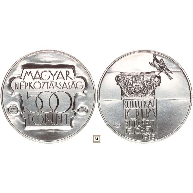500 forint Kulturális Fórum 1985 BP