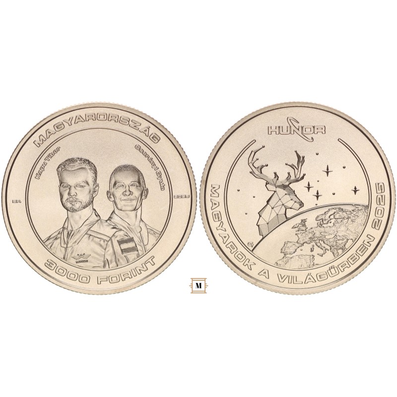 3000 forint Magyarok a világűrben 2025 BP