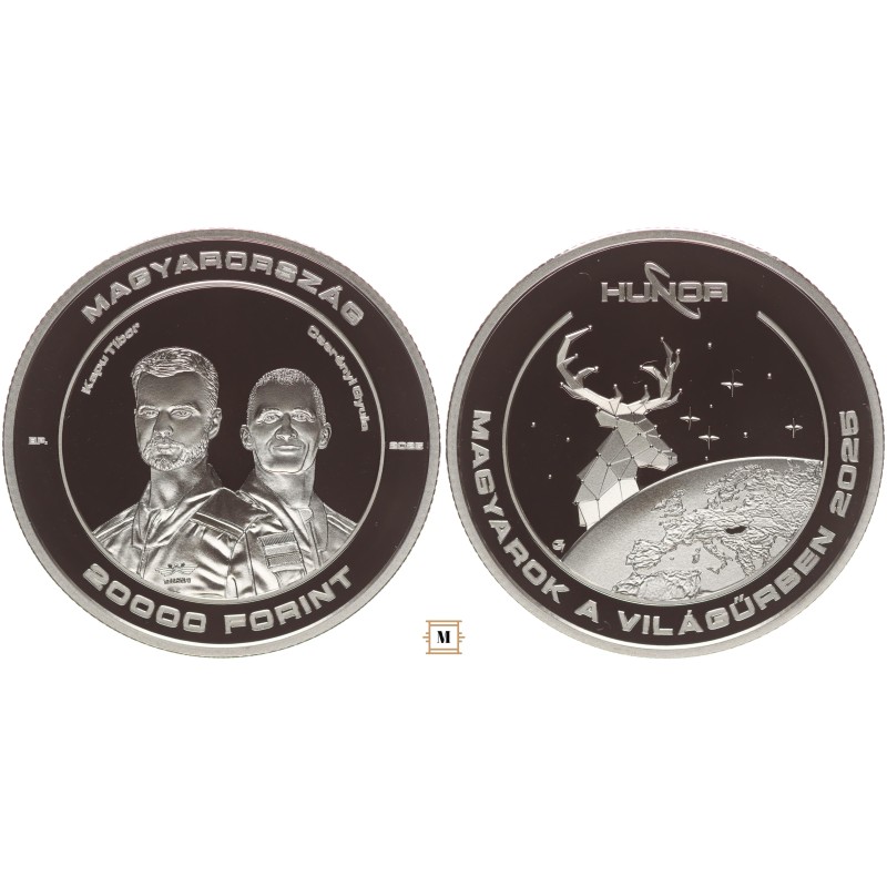 20000 forint Magyarok a világűrben 2025 BP