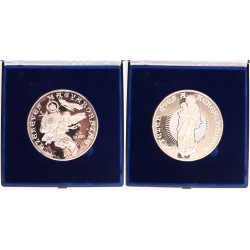 Ezer éves Magyarország ezüst emlékérem Ag(.999), 500g