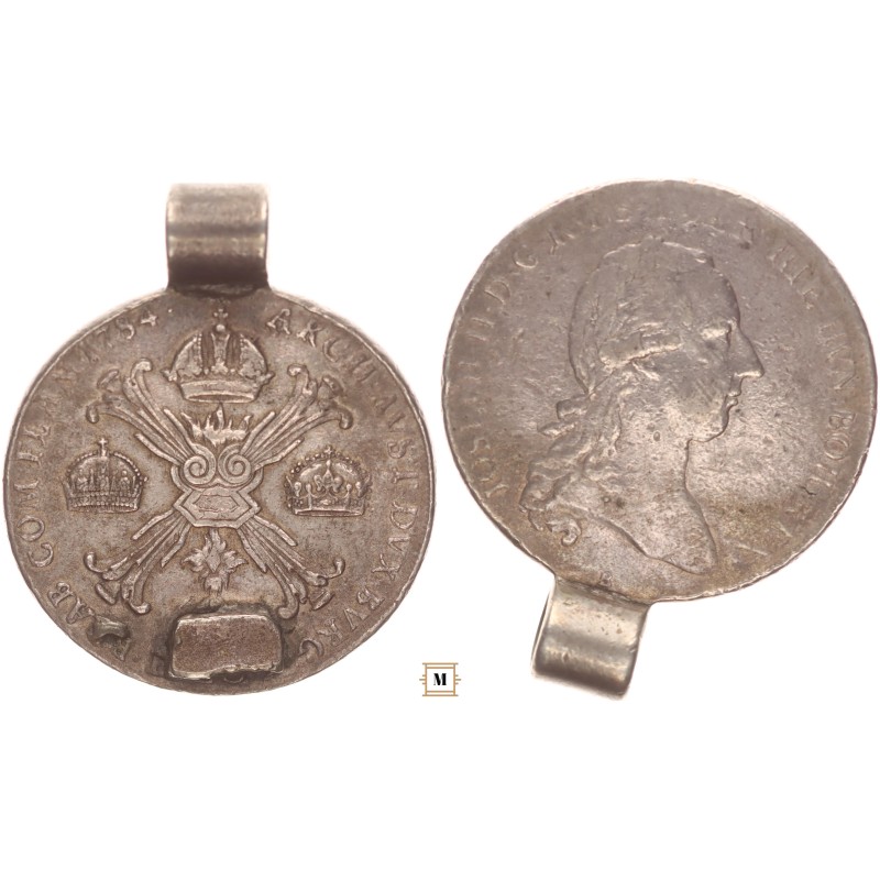 II. József koronatallér 1784 B