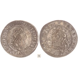 I. Lipót 6 krajcár 1671 KB