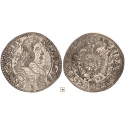 I. Lipót 15 krajcár 1660 Bécs