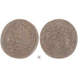 I. Lipót 3 krajcár 1697 Pozsony