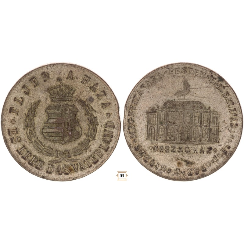 1865. évi Országgyűlés megnyitására 1865 - Éljen a Haza!