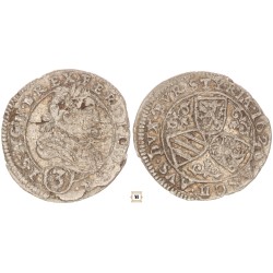 II. Ferdinánd 3 krajcár 1626 Graz