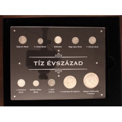 Tíz évszázad gyűjtemény - érmeszett díszdobozban