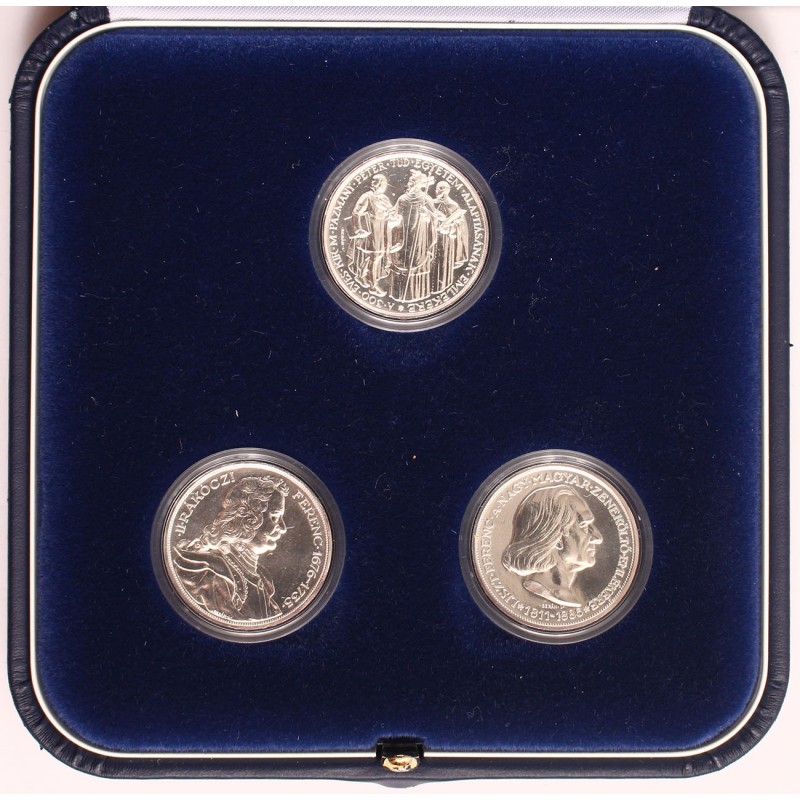 Pázmány sor színezüst utánveret díszdobozban