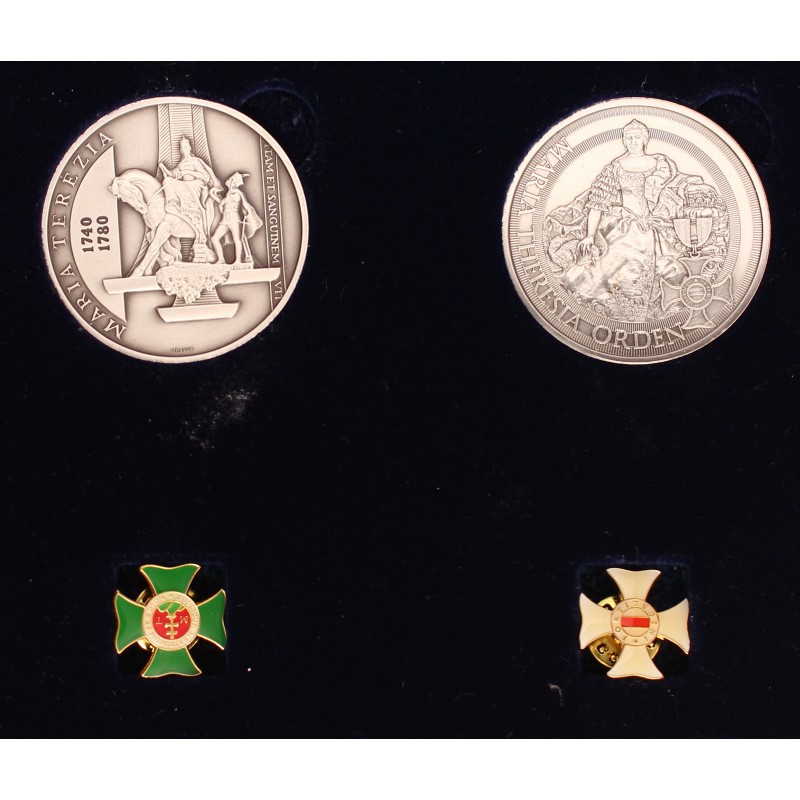 Mária Terézia ezüst éremszett 2010