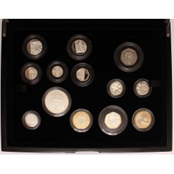 The UK Silver Proof Coin Set 2010