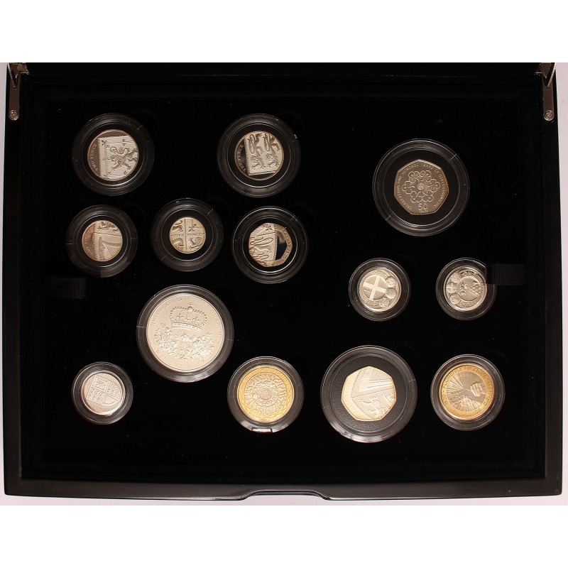 The UK Silver Proof Coin Set 2010