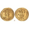II. Theodosius (408-450) solidus, Konstantinápoly