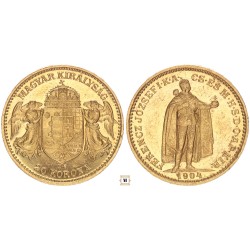 Ferenc József 20 korona 1904 KB