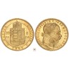 20 frank 8 forint 1888 KB