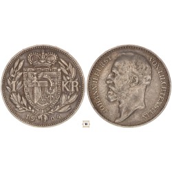 Liechtenstein 1 krone 1904