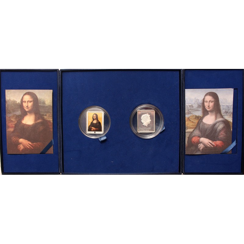 Fidzsi-szigetek 2x10 dollár Mona Lisa 2012