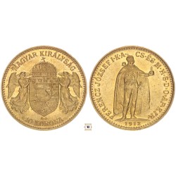 Ferenc József 10 korona 1912 KB
