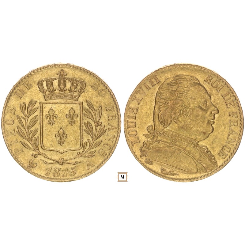 Franciaország 20 francs 1815 A