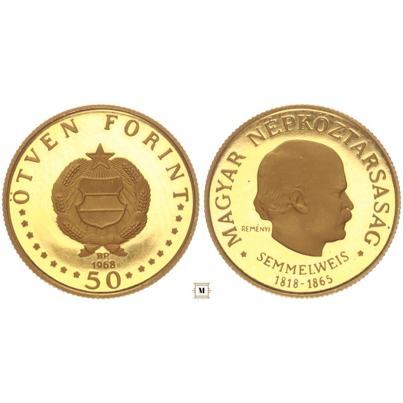 50 forint Semmelweis 1968 BP