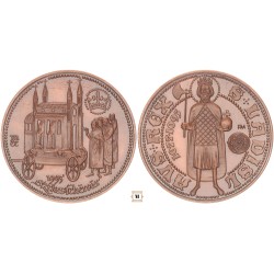 MÉE Székesfehérvár 1995 Szent László bronz érem