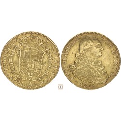 Kolumbia 8 escudos 1815 Nuevo Reino