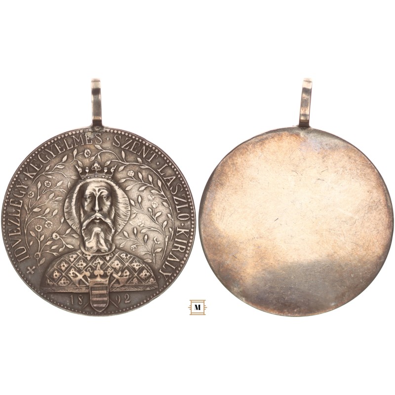 Szent László érem 1892 Szárnovszky Ferenc