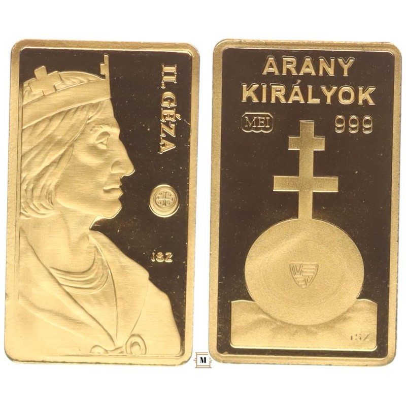 copy of Arany Királyok - II. István, Au(.999), 0.5g, PROOF