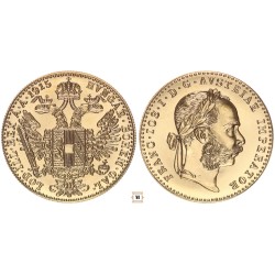 Ausztria dukát 1915 utánveret