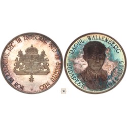 Raoul Wallenberg ezüst emlékérem