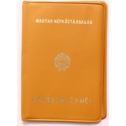 Műbőrtokos forgalmi sor 1976 BP