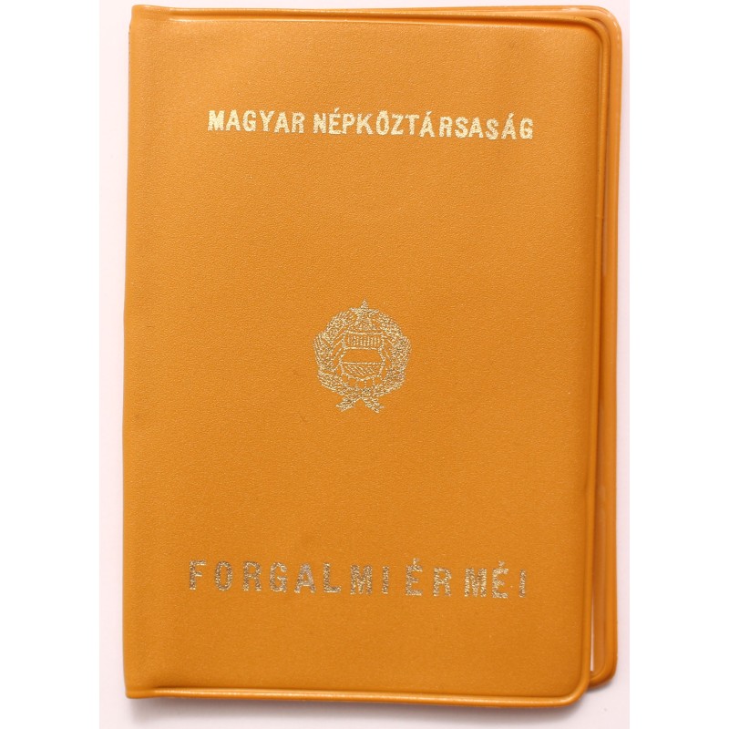 Műbőrtokos forgalmi sor 1976 BP