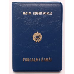 Műbőrtokos forgalmi sor 1984 BP