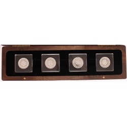 A haza építői színezüst érem szett - Nagy Magyarok