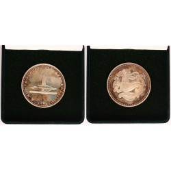 A Magyar Honfoglalás emlékére 896-1996 ezüstérem