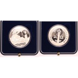 Keresztelési színezüst emlékérem 1 Oz