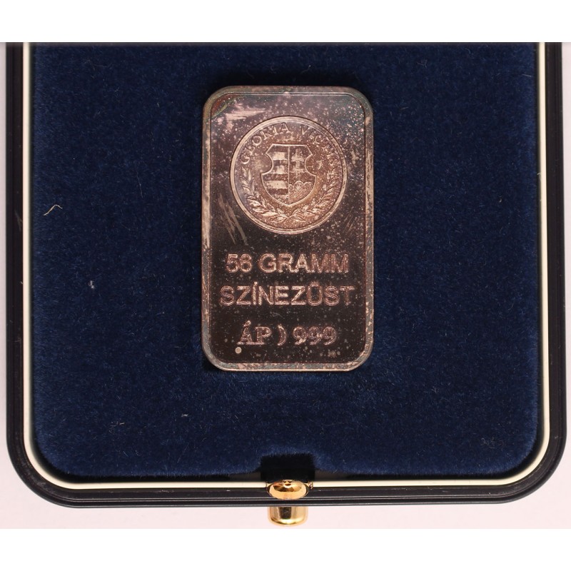 Metal Art Zrt. színezüsttömb 56g